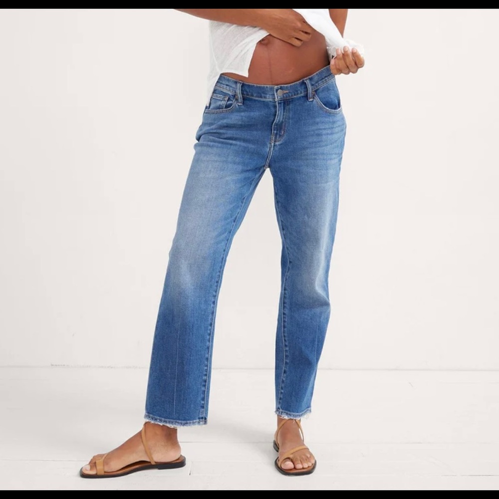 Hatch Boyfriend Maternity Jeans size 28